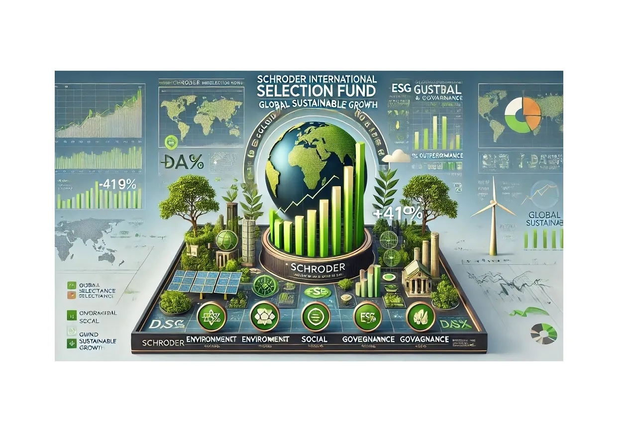 Schroder Global Sustainable Growth: un fondo de renta variable ESG de 5 estrellas y con un rendimiento superior al del DAX, con un crecimiento del 419 %.