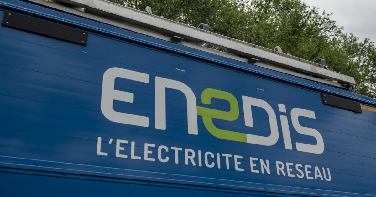 Saint-Vallier - Pouilloux. Die Stadt ist von einem kurzen Stromausfall betroffen