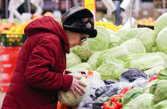 Im April war Kohl das Gemüse, dessen Preise am stärksten stiegen