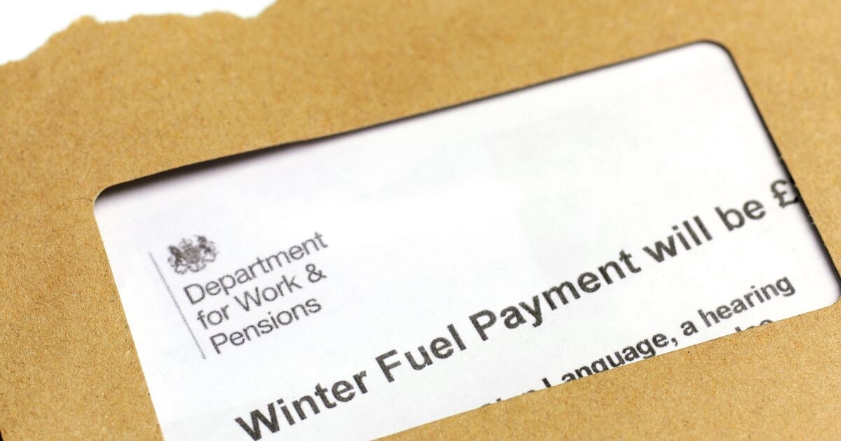 DWP confirms 5 state pensioner groups who won't get Winter Fuel Payment