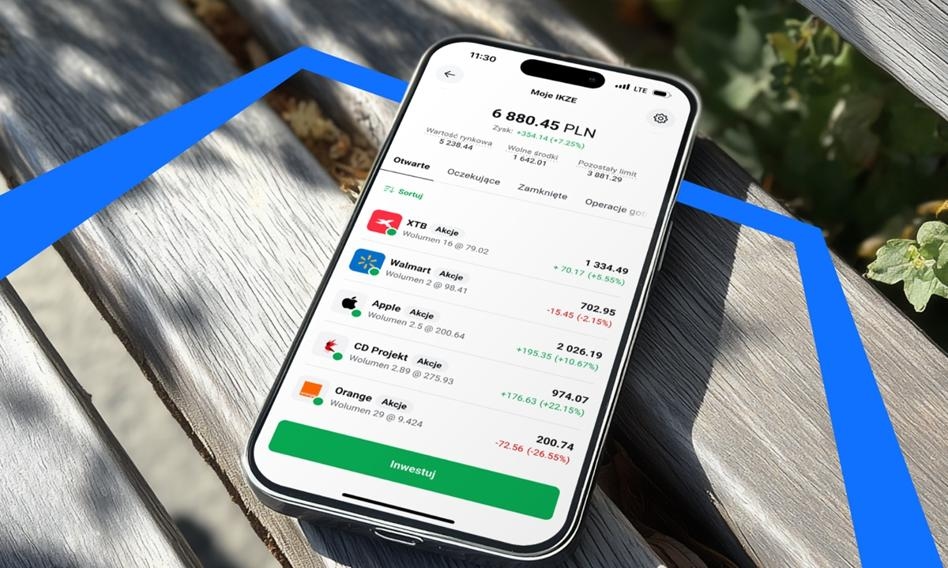 XTB con un estreno muy esperado. Cuentas IKZE disponibles para clientes.