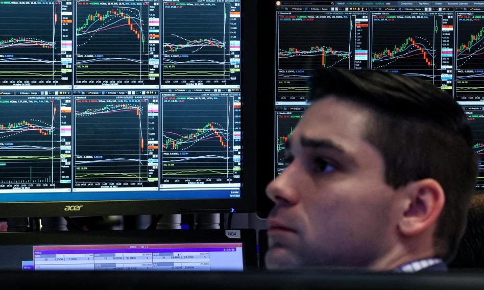 El Dow Jones sube, pero las grandes tecnológicas sufren fuertes descuentos