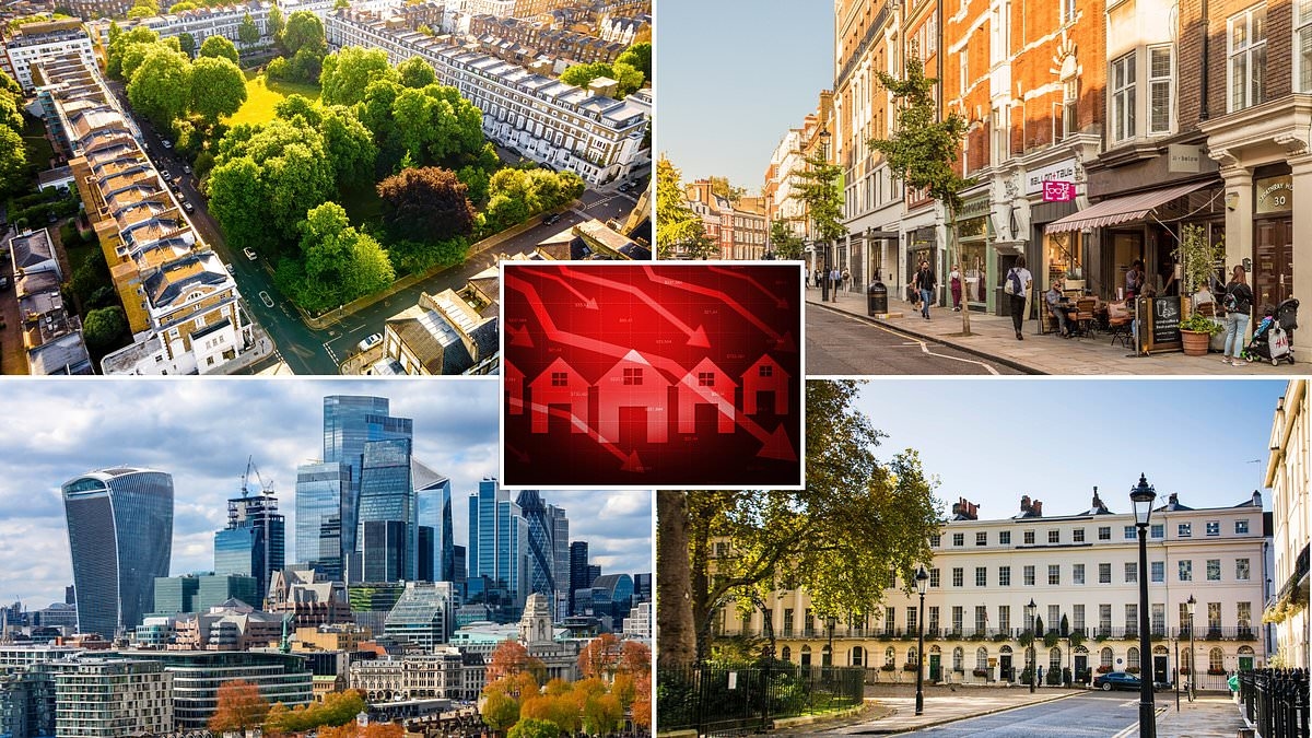 I prezzi degli immobili nel centro di Londra sono crollati e "nessuno ne vuole parlare", avverte l'agente immobiliare.