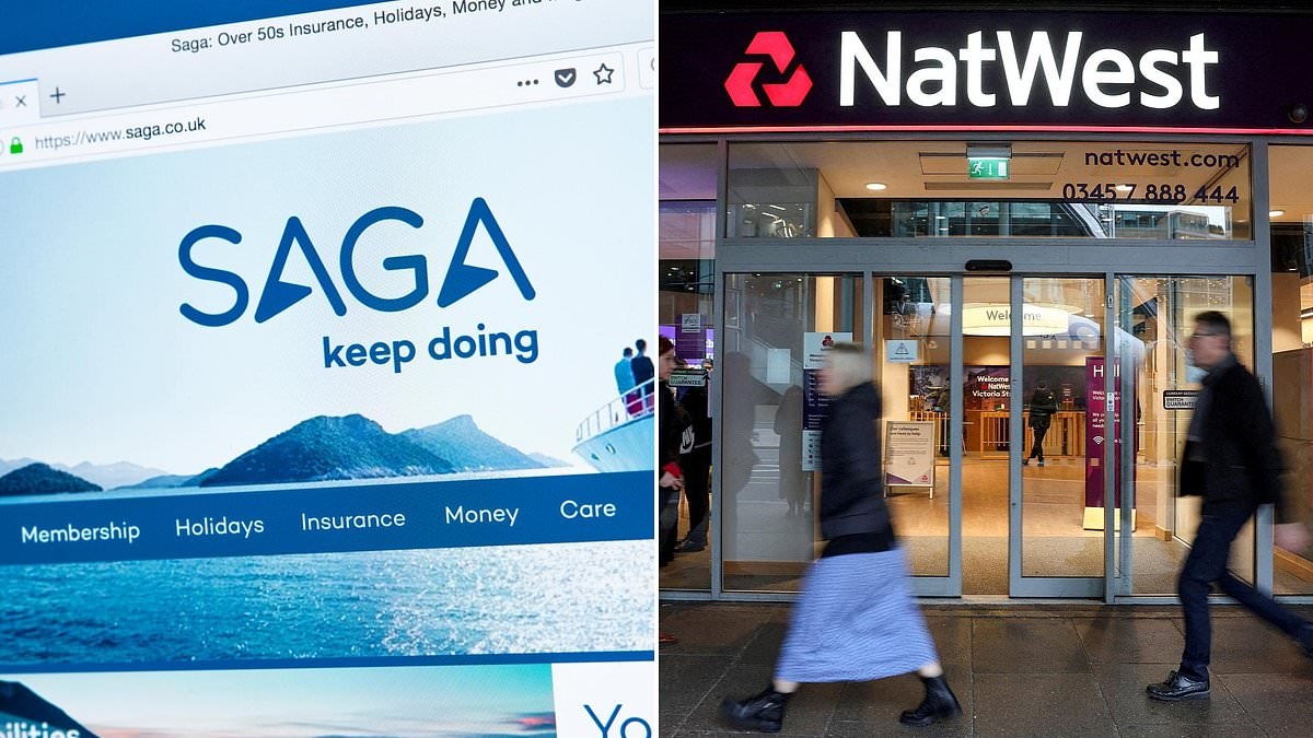 Saga, NatWest ile anlaşmayı tamamlarken 50 yaş üstü kişilere yönelik bir tasarruf hesabı başlatmaya hazırlanıyor