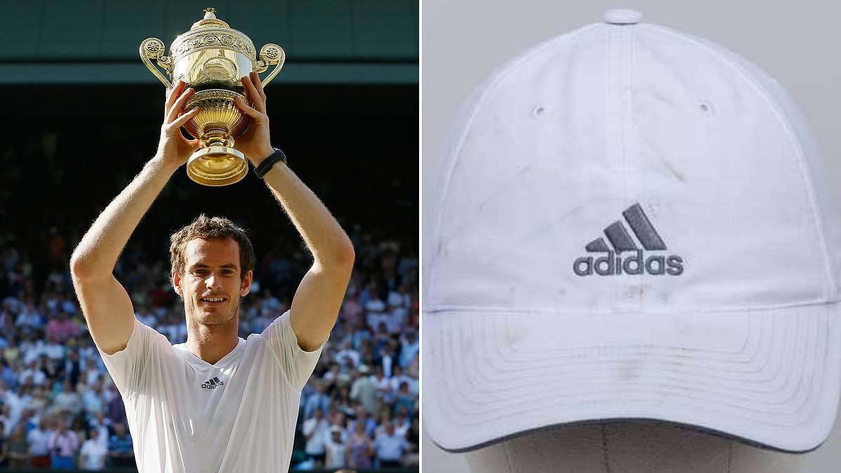Wimbledon-Erinnerungsstücke von Andy Murray werden versteigert