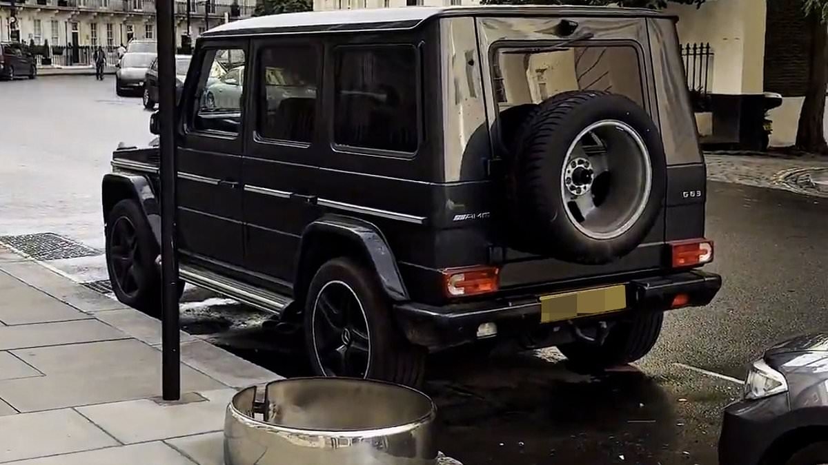 I ladri prendono di mira una specifica auto di lusso Mercedes per rubare una parte estremamente vulnerabile