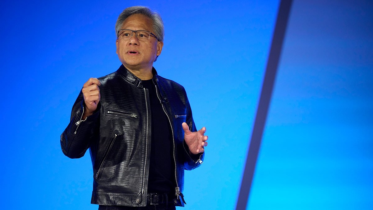 Nvidia CEO shrugs off tech bubble worries after massive jump in sales