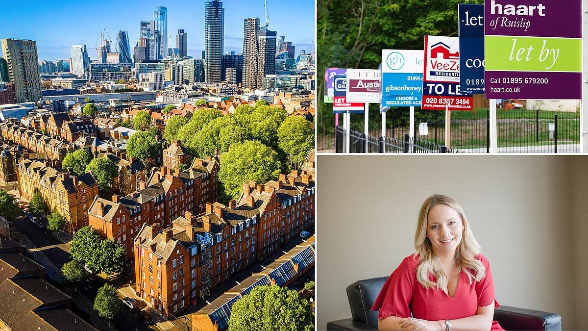 Rents FALL in London as landlords struggle to sell up ahead of Renters' Rights Bill