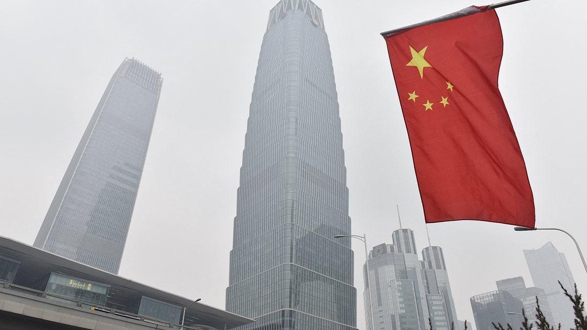 China sees slowest growth for a year amid property crisis and trade tensions with the US