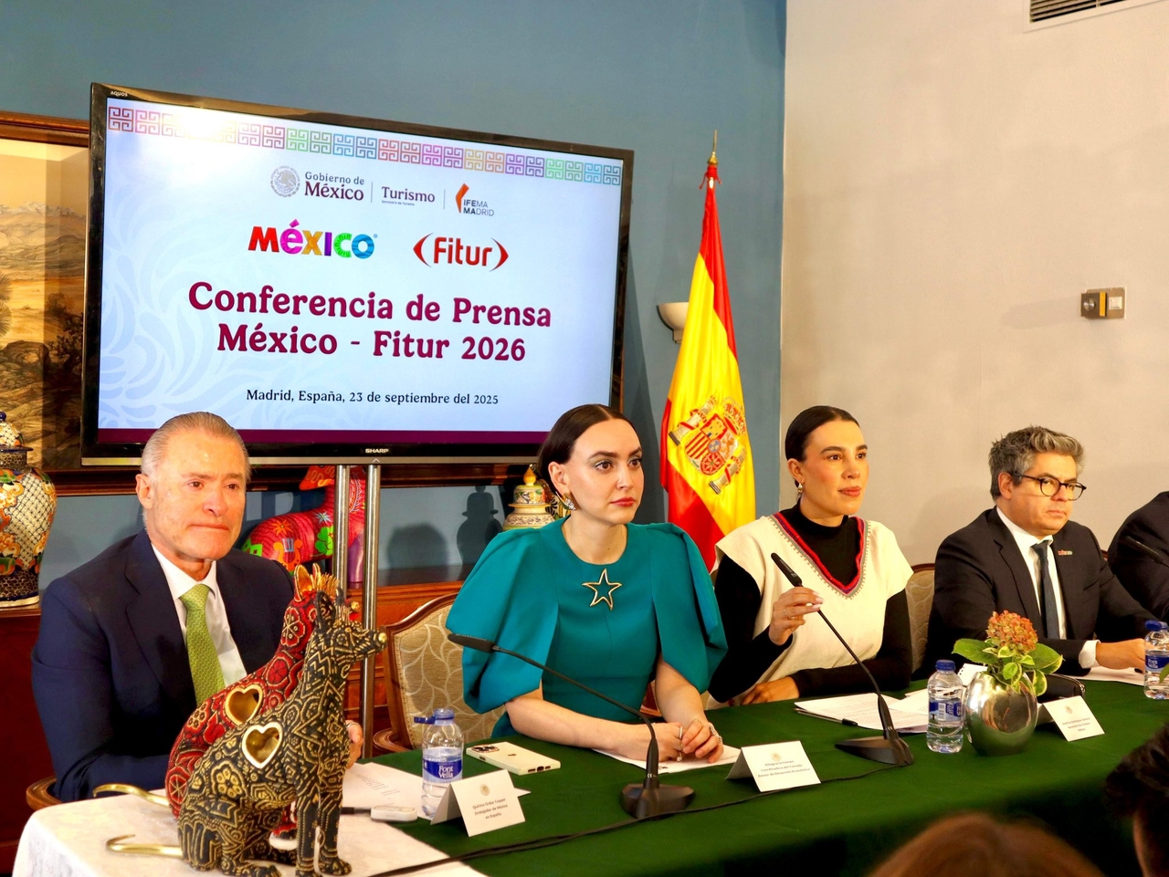 "Er is geen onveiligheid voor toeristen" in Mexico, zegt het hoofd van Sectur