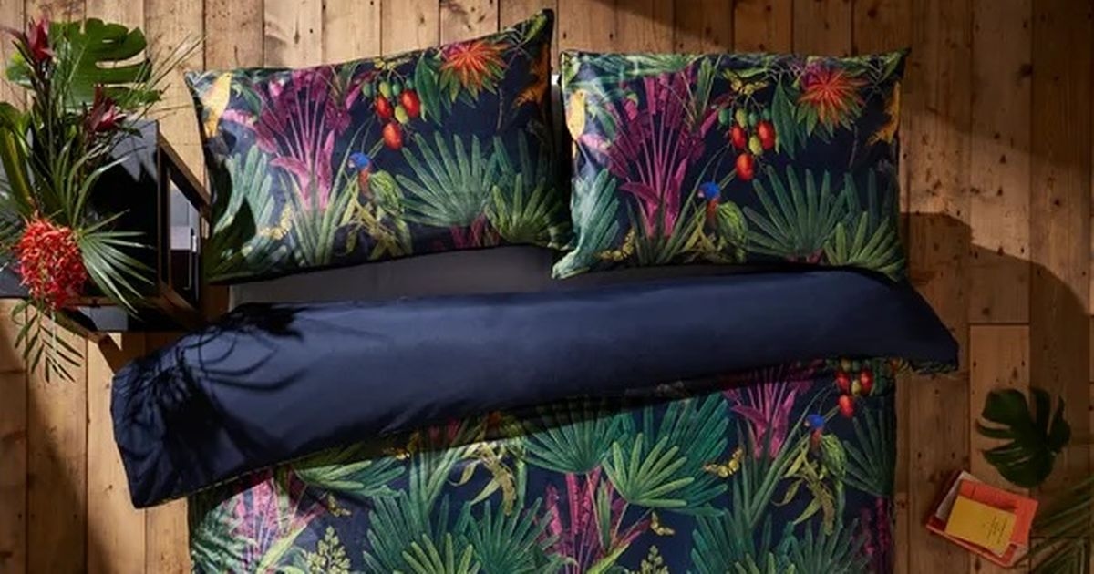 Dunelm shoppers can't get enough of tropical bedding with near-perfect rating