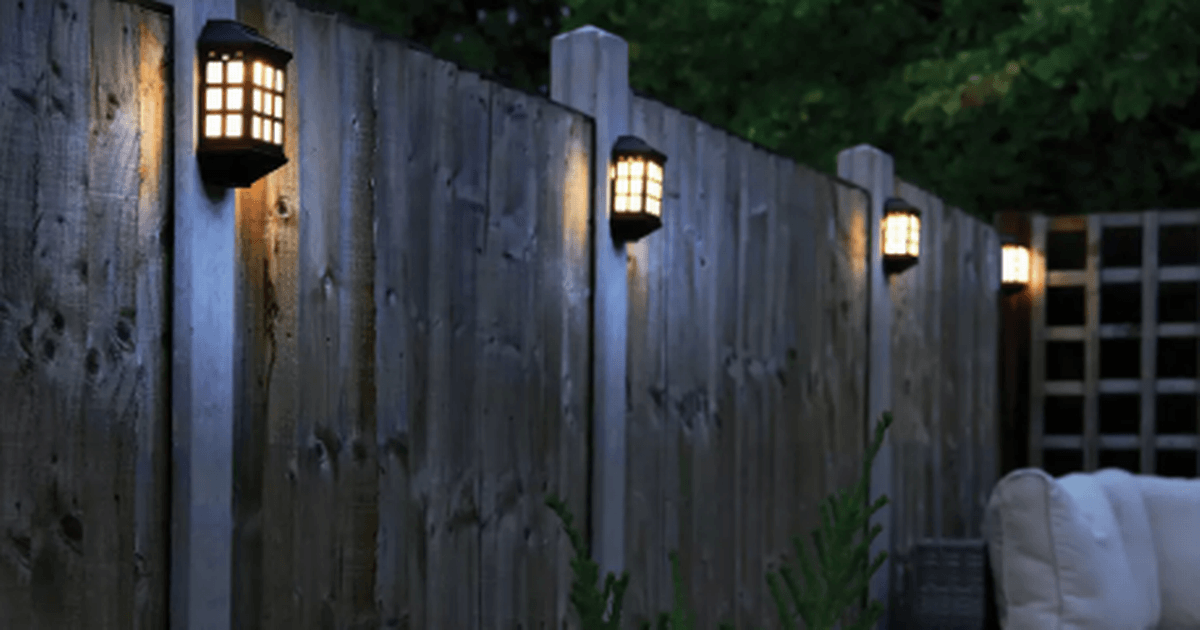 Argos £25 lantern solar lights that 'light up the garden' and 'make the place look homely'