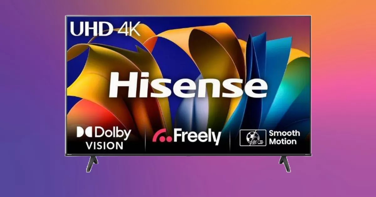 Kup telewizor Hisense 43-calowy 4K Smart TV znacznie taniej, ponieważ Amazon obniżył cenę o 200 funtów