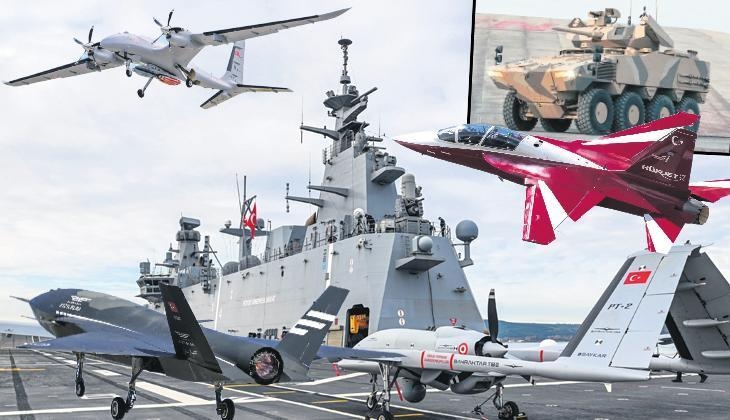 The power of defense on land, sea and air