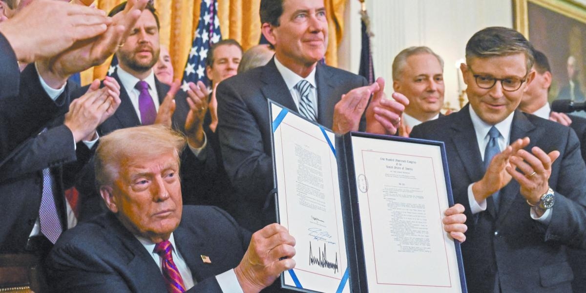 Trump ondertekent wetten om de Amerikaanse crypto-industrie te reguleren