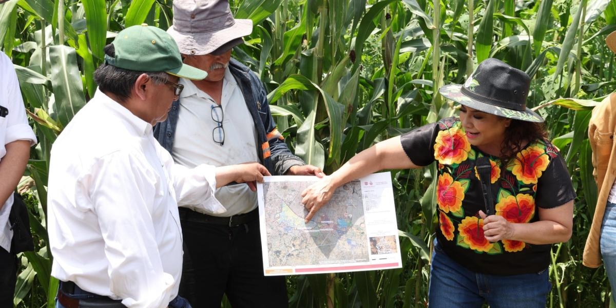 Clara Brugada kondigt de ontwikkeling van een strategisch plan aan voor het herstel van de merengebieden van Xochimilco en Tláhuac.