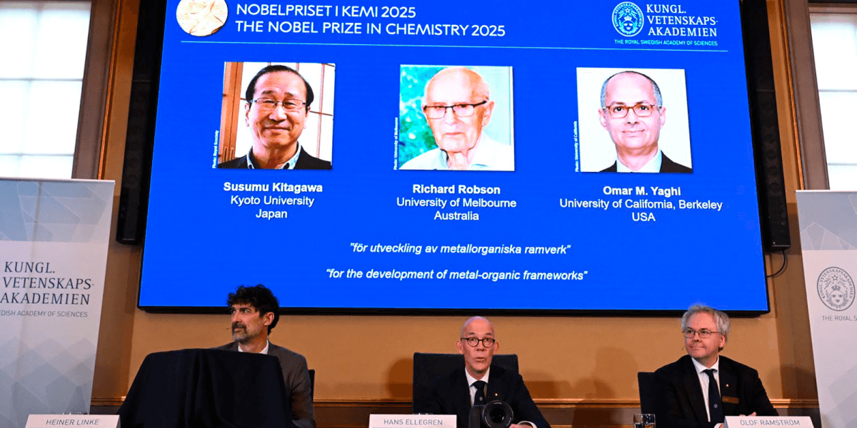 Il "LEGO" della chimica che ha vinto il Premio Nobel 2025