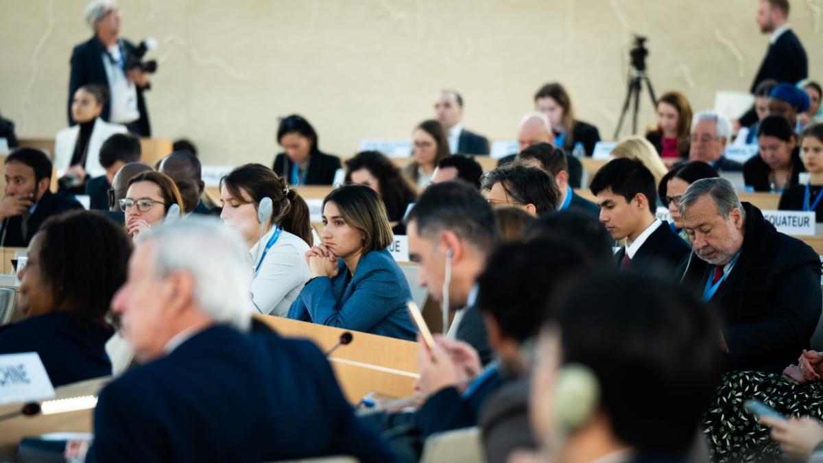 Colombia hield zijn eerste zitting als lid van de VN-Mensenrechtenraad