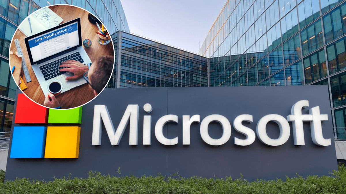 Job offer at Microsoft with a salary in dollars and in a hybrid format; see the requirements