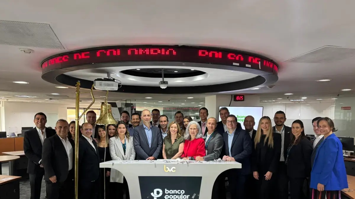 Banco Popular stärkt sein Kapital um 100 Milliarden US-Dollar durch Aktien und Anleihen, die an der kolumbianischen Börse notiert sind.