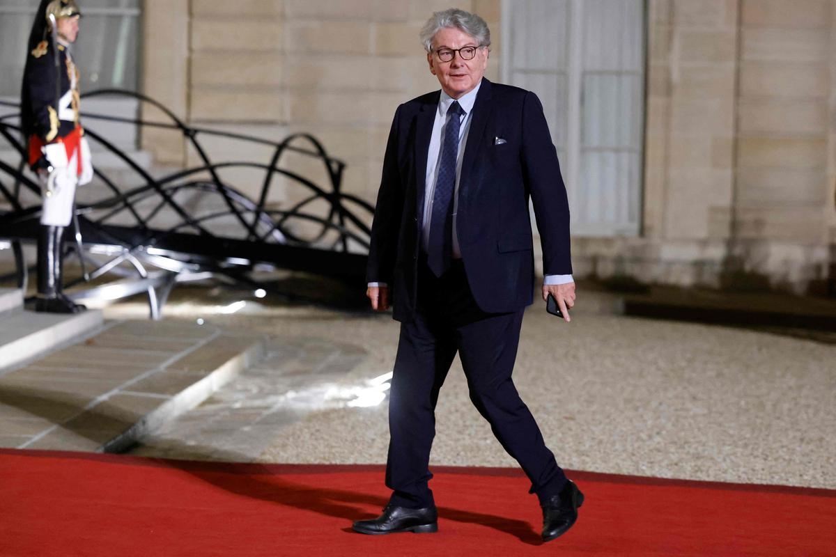 Cła: Thierry Breton wzywa do bardziej politycznych negocjacji europejskich ze Stanami Zjednoczonymi