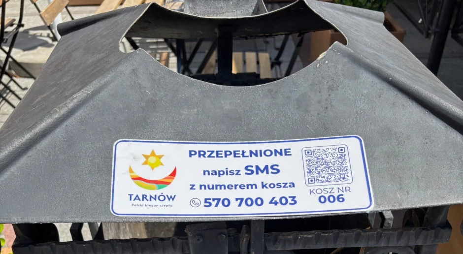 Mieszkaniec wyśle SMS, śmieci znikną. Nowy sposób na czyste miasto