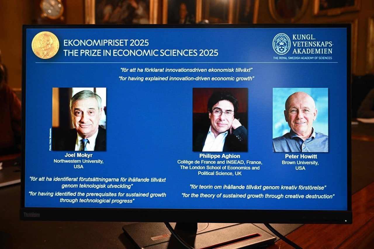 Nagroda Nobla w dziedzinie ekonomii przyznana za badania nad wzrostem gospodarczym opartym na innowacjach