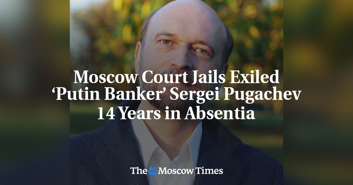 Moscow Court Jails Exiled 'Putin Banker' Sergei Pugachev 14 Years in Absentia