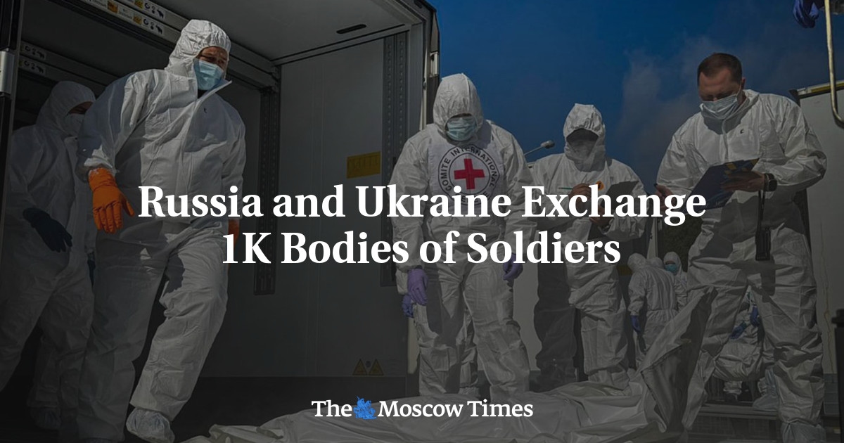Russia e Ucraina si scambiano 1.000 corpi di soldati