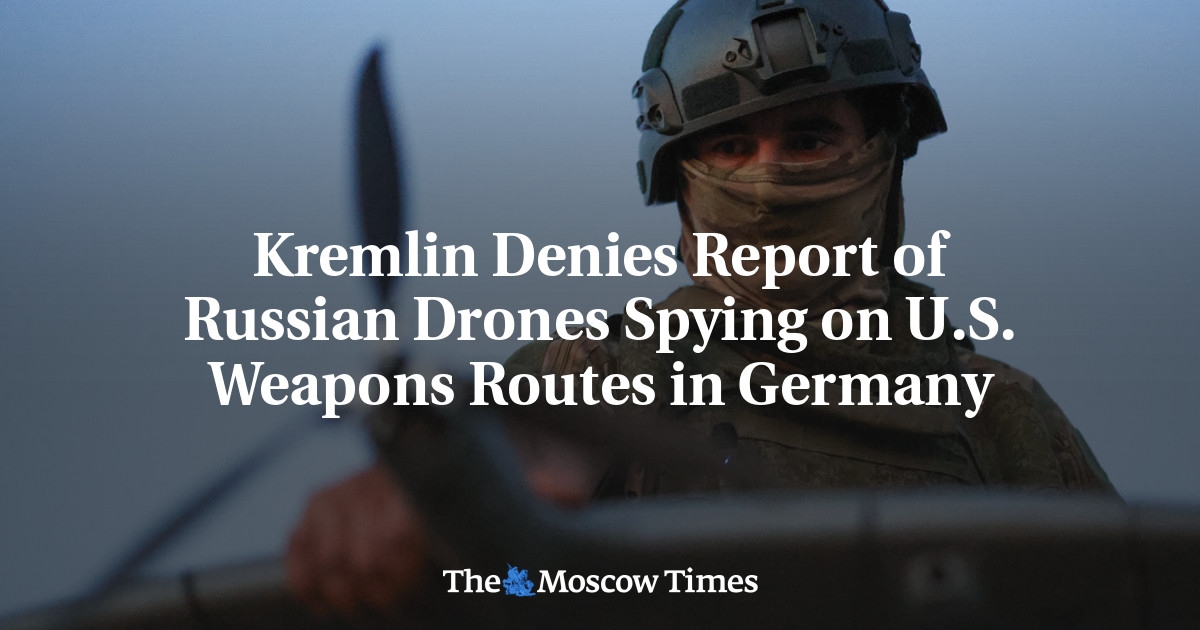 Kremlin ontkent bericht over Russische drones die Amerikaanse wapenroutes in Duitsland bespioneren