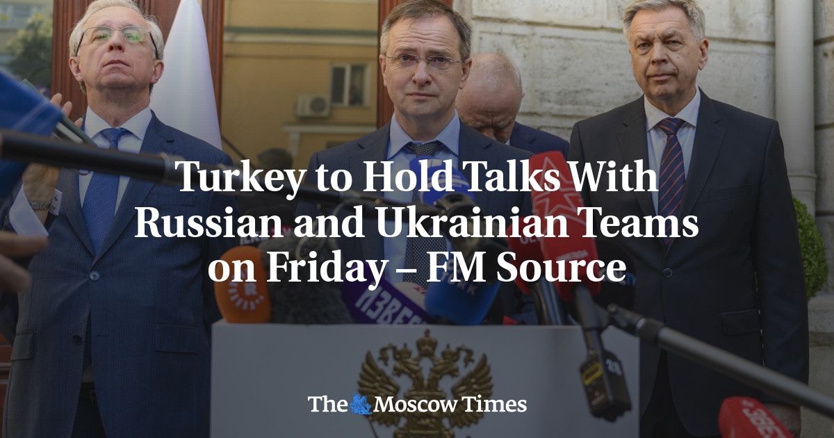Türkei führt am Freitag Gespräche mit russischen und ukrainischen Teams – FM Source