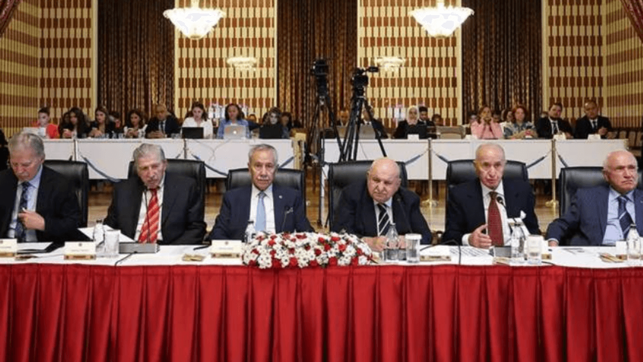 Speaking at the commission, Bülent Arınç discussed the right to hope and the general amnesty.