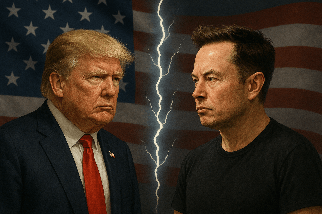Como o conflito Trump-Musk repercutiu na mídia americana e britânica?