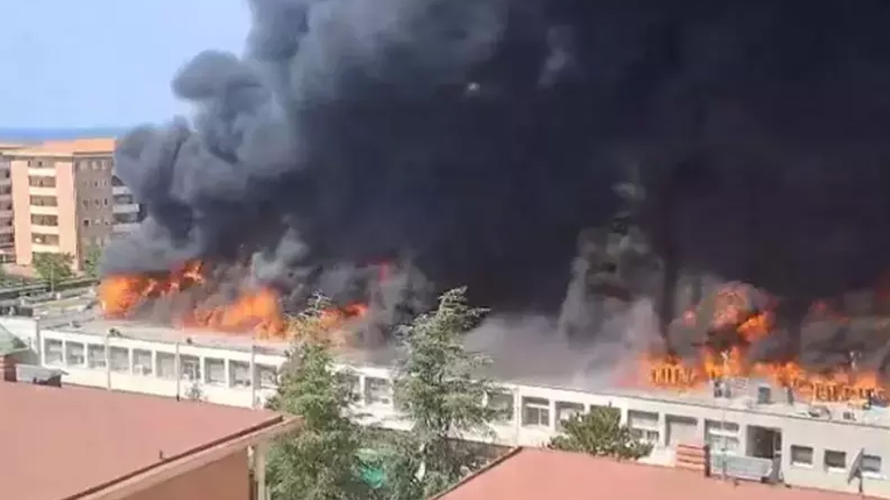 Incendie terrifiant à l'Université de Tuscia en Italie