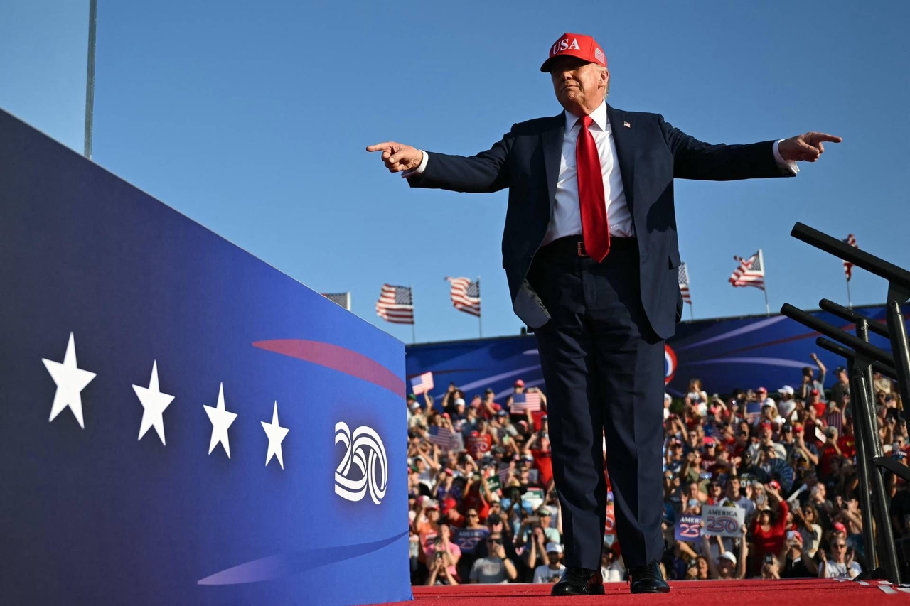 The threat of US tariffs weighs on Europe but meanwhile Trump's business is booming