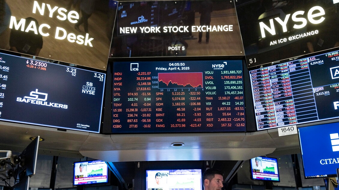 Wall Street piora com impostos, DJ -1,44%, Nasdaq -1,26%