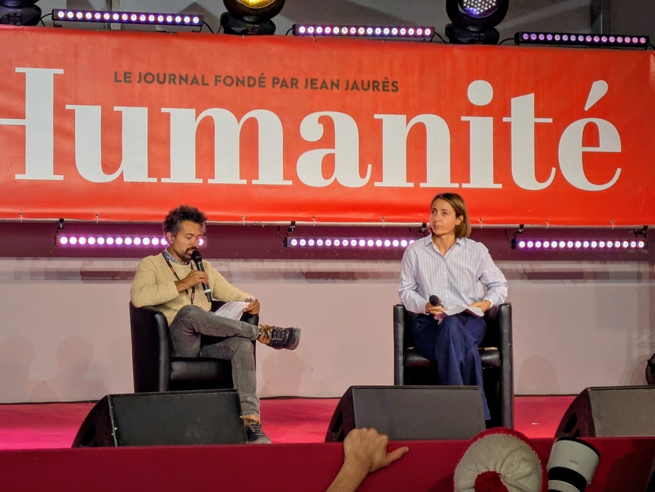 At the Agora of the Fête de l'Humanité, Sophie Binet calls for putting the executive "under pressure from the street"