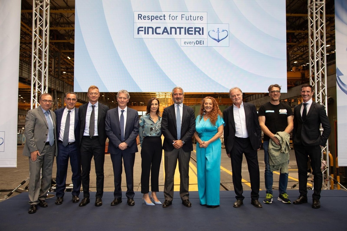 Fincantieri, l'événement final du projet « Respect for Future » à Monfalcone