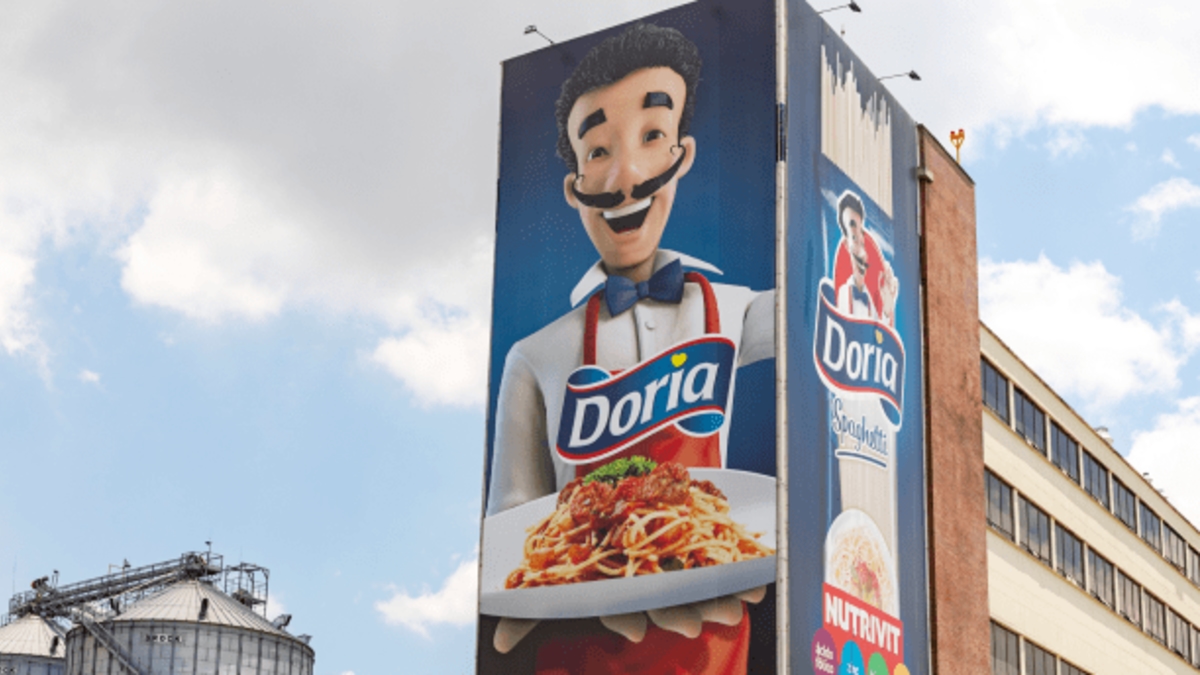 A Pastas Doria, líder do mercado local com 41% de participação de mercado, planeja dobrar suas exportações até 2030, apesar da contração do setor.
