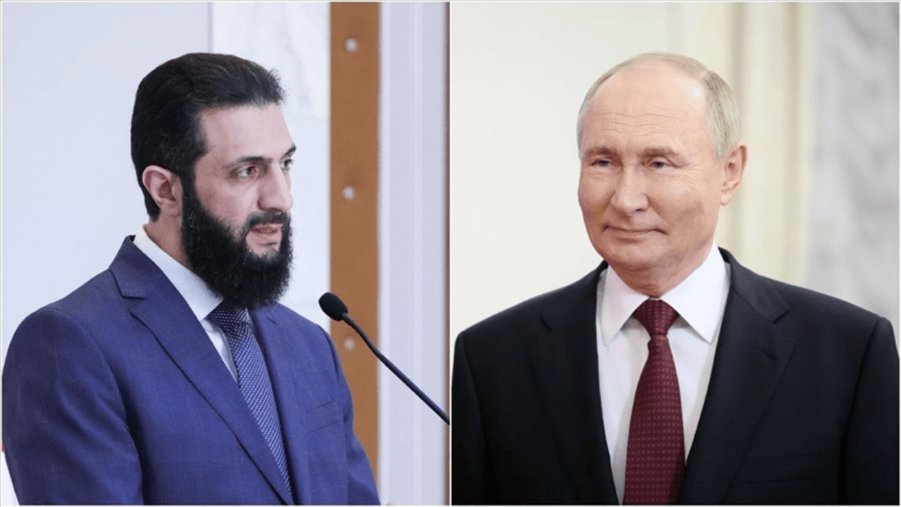 Syrian President Sharaa to meet with Putin in Moscow