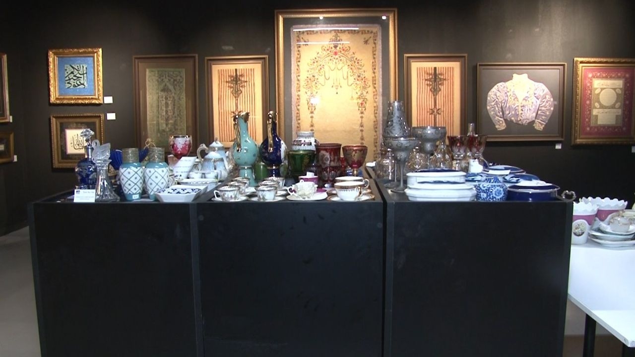 The "Gaza Kindness Exhibition" met with art lovers in Fatih