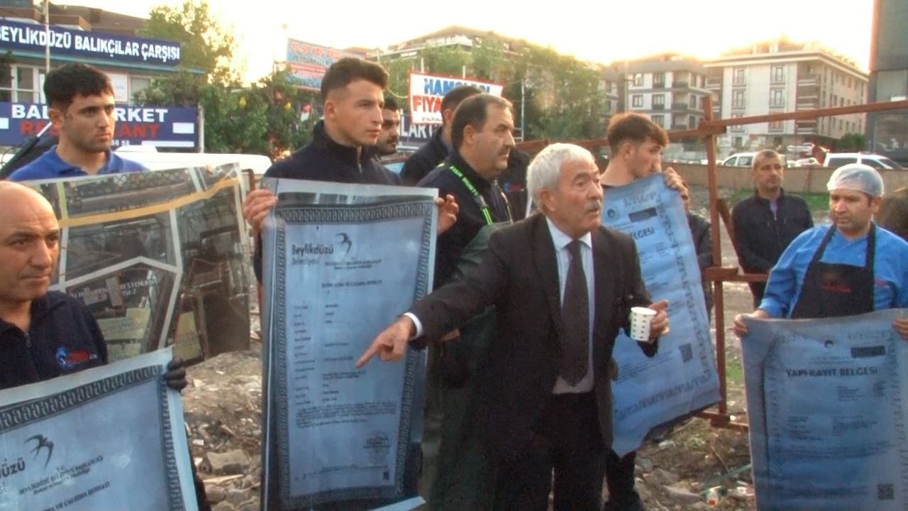 W Beylikdüzü doszło do starć między sklepikarzami a policją miejską, co wywołało napięte sytuacje