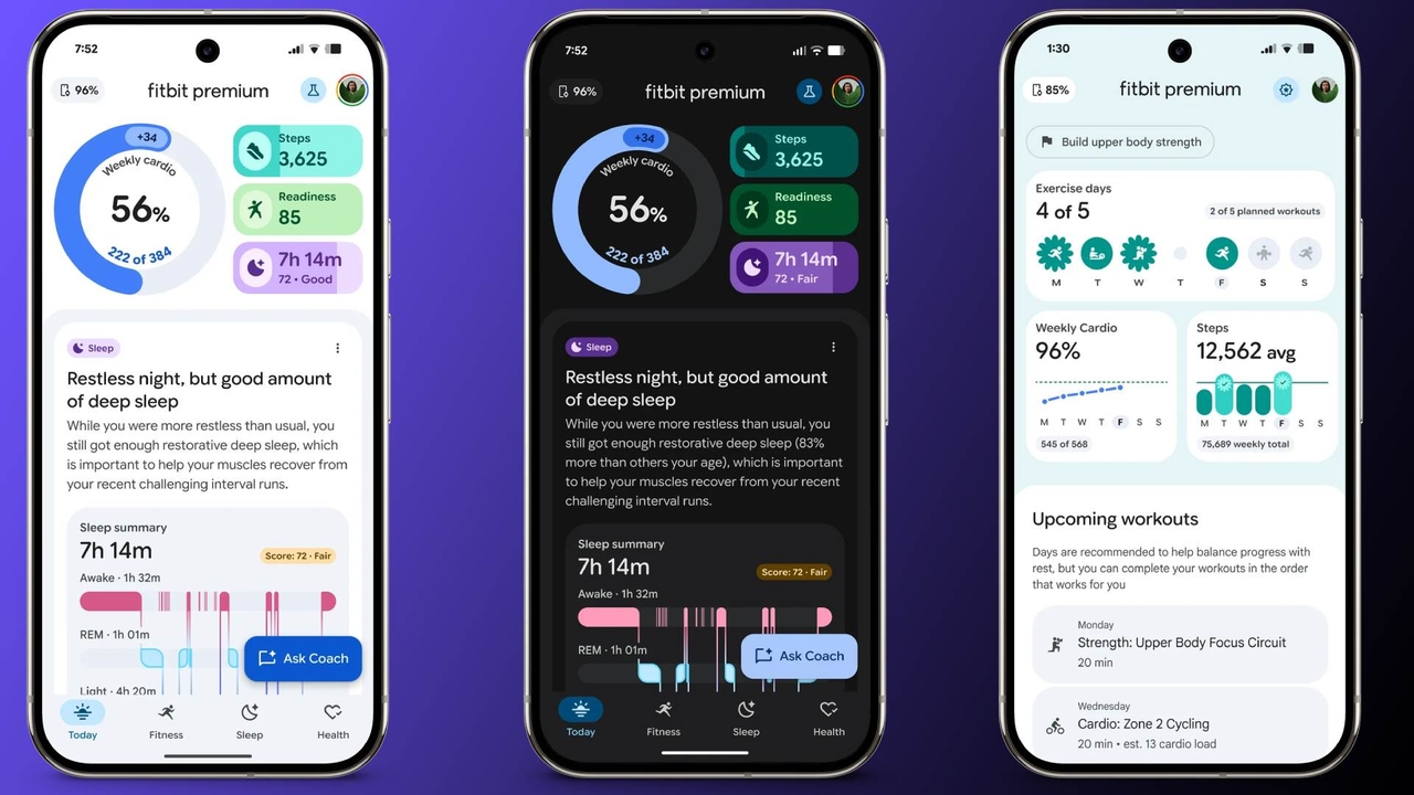 Google presenta l'Health Coach basato sull'intelligenza artificiale per gli utenti Fitbit negli Stati Uniti
