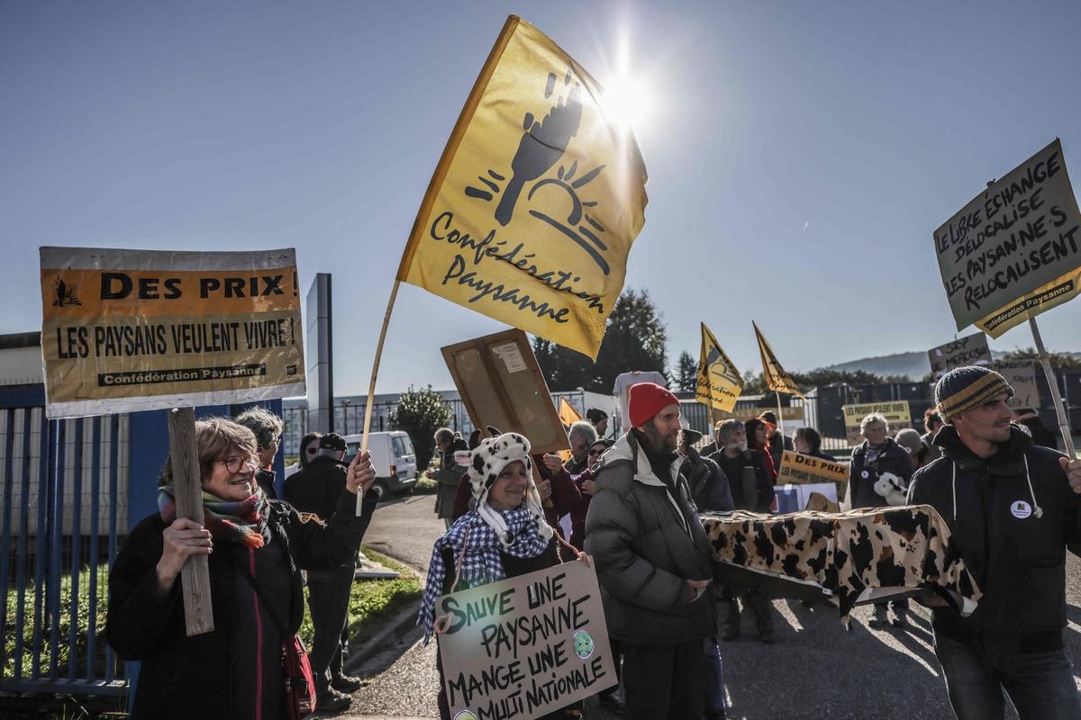 Overeenkomst EU-Mercosur: Boerenfederatie roept boeren op tot mobilisatie deze dinsdag