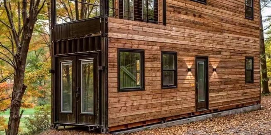 A casa pré-fabricada do AliExpress com até 4 quartos, cozinha totalmente mobiliada e banheiro por menos de 7.300 euros.