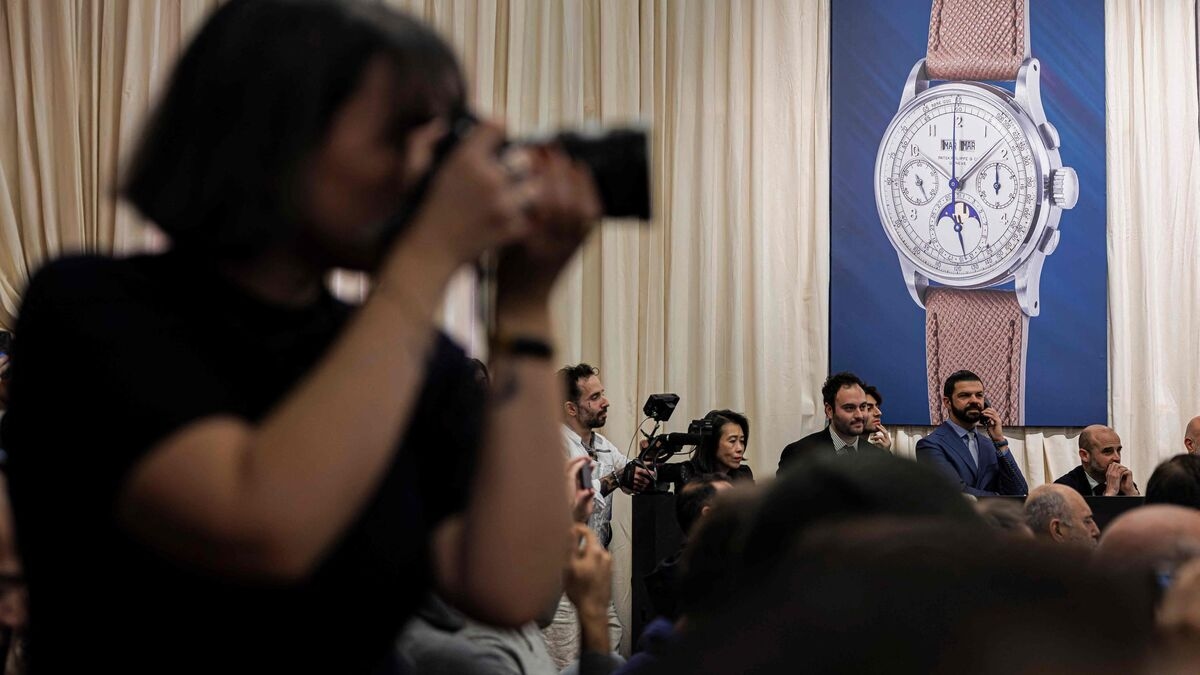 Neun Minuten und fünf Käufer: Die verrückte Versteigerung einer Patek Philippe-Uhr für 15 Millionen Euro